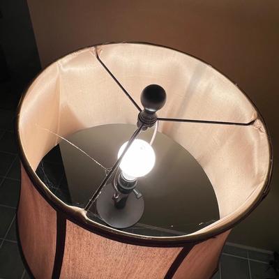 Floor Lamp & Tray Stand End Table (PBC-RG)