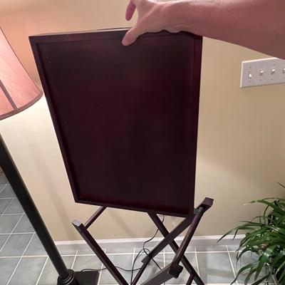 Floor Lamp & Tray Stand End Table (PBC-RG)