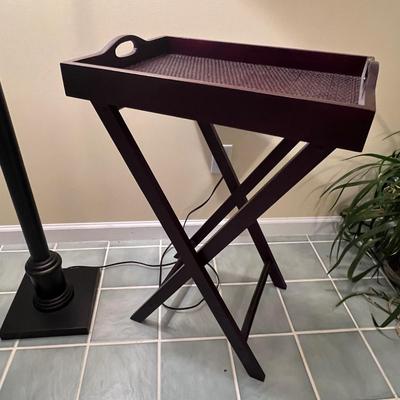Floor Lamp & Tray Stand End Table (PBC-RG)
