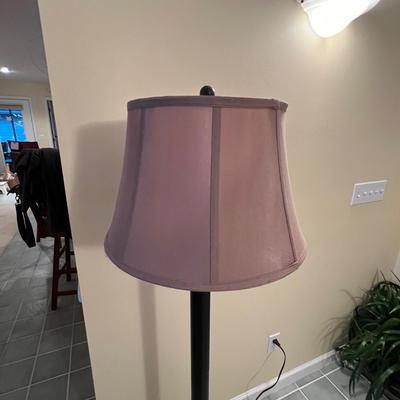 Floor Lamp & Tray Stand End Table (PBC-RG)
