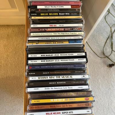 Hundreds of CDs (LR-MG)