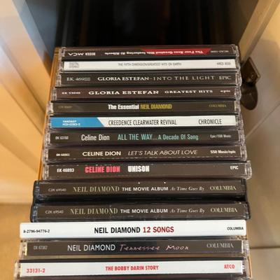 Hundreds of CDs (LR-MG)