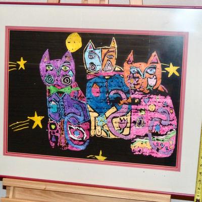 "Trio of Felines"
