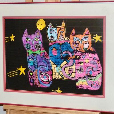 "Trio of Felines"