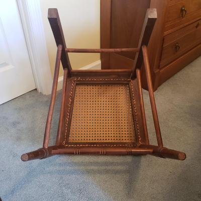 Two Spindle Back Cane Bottom Chairs (BGB-KD)
