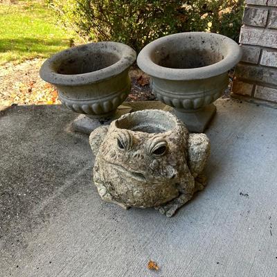 Trio of Plant Pots (Y-RG)