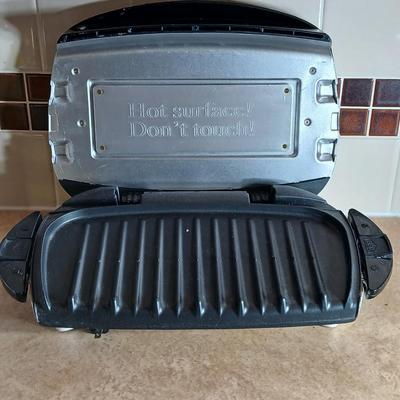 Lean Mean Fat Grilling Machine with cooking thermometer George Foreman