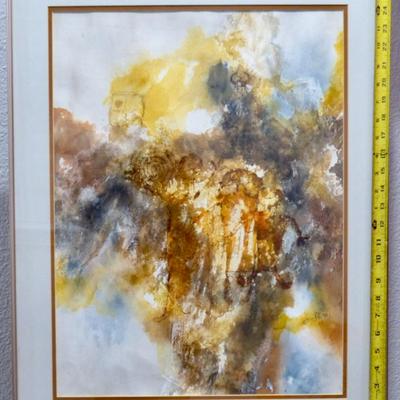 Sale Photo Thumbnail #77: The vibrant artwork titled "The Rejoicing," crafted by the talented MaryPat, showcases a captivating blend of mixed media. Accompanied by a certificate of authenticity and copyright, this piece measures 21 1/2 by 27 inches.