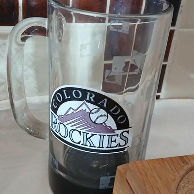 Glass beer mugs, can opener, Shit glasses, and a nice Drink mixer for your bar!