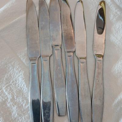 Cambridge flatware Silverware set with matching serving utensils