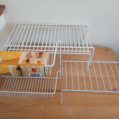 Cabinet storage rack and portable Shelves for cabinets