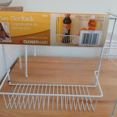 Cabinet storage rack and portable Shelves for cabinets