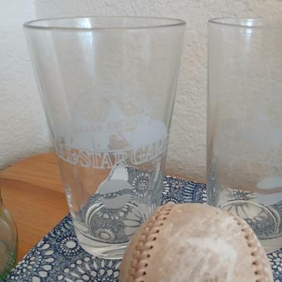 More barware glasses Coca Cola, Rockies beer mug and more