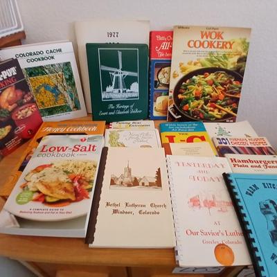 Cookbooks with the famous and collectible Colorado Cache Cookbook!