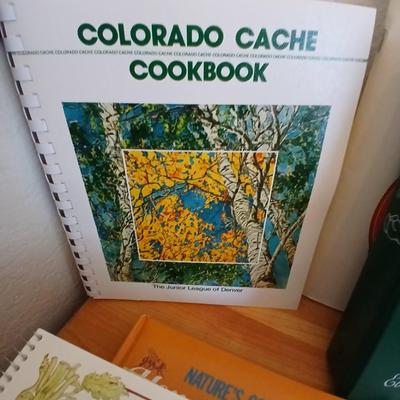 Cookbooks with the famous and collectible Colorado Cache Cookbook!