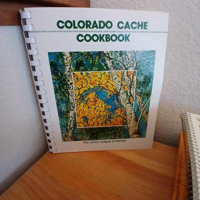 Cookbooks with the famous and collectible Colorado Cache Cookbook!