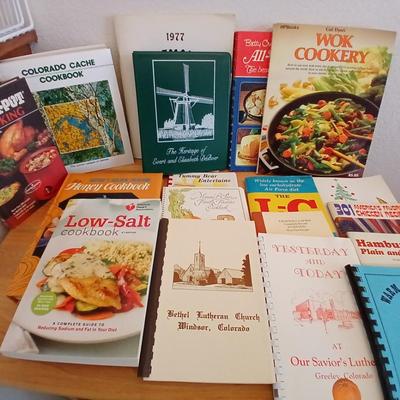 Cookbooks with the famous and collectible Colorado Cache Cookbook!
