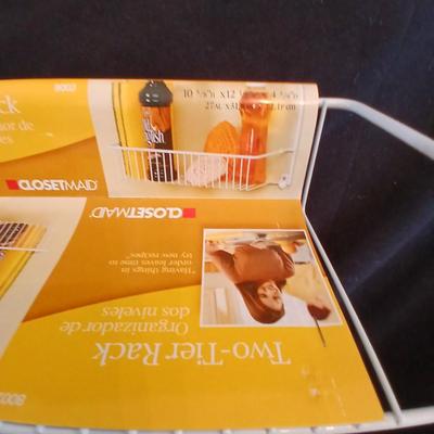 White portable cabinet shelves corner shelf and contact shelf liner