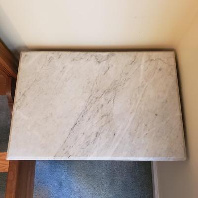 TG Buckley Marble Top Side Table (BGB-KD)