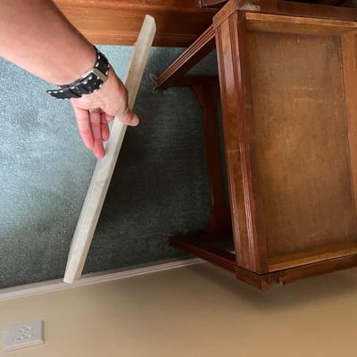 TG Buckley Marble Top Side Table (BGB-KD)