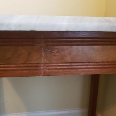 TG Buckley Marble Top Side Table (BGB-KD)