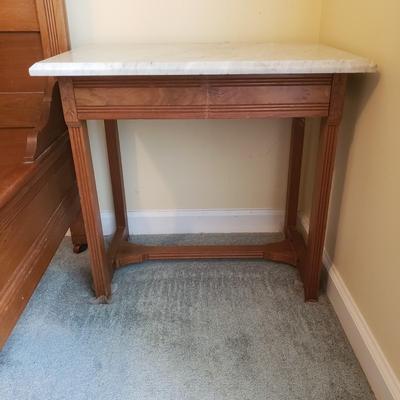 TG Buckley Marble Top Side Table (BGB-KD)