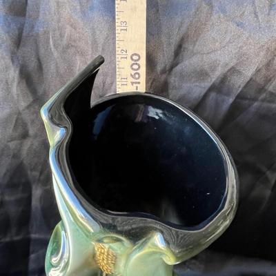 Lot 15 Hull Parchment Cornucopia Vase