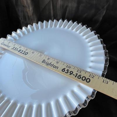 Lot 19 Fenton Silvercrest Cake stand