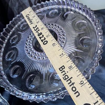Lot 20 Pair of round cake plates