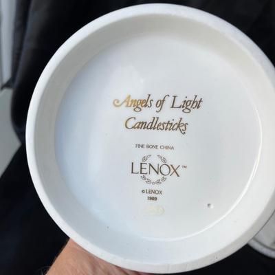 Lot 23 Lenox Candle Sticks