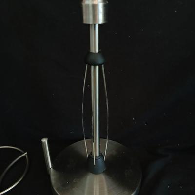 Stainless steel banana tree, paper towel rack and a few kitchen utensils
