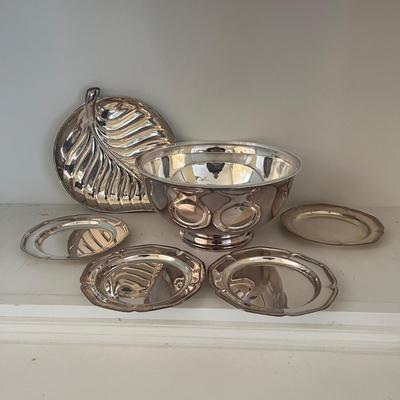 Williams Sonoma Bowl, Chafing Dish & Silverplate & More (DR-MG)