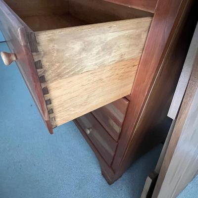Solid Wood Armoire/Entertainment Unit (GB-RG)