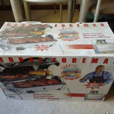New George Foreman Take-it grill it BBQ Grill