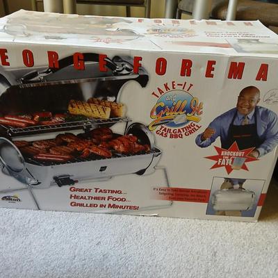New George Foreman Take-it grill it BBQ Grill