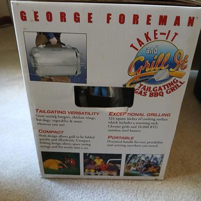 New George Foreman Take-it grill it BBQ Grill