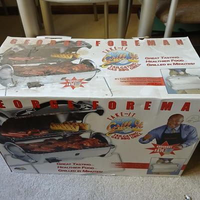 New George Foreman Take-it grill it BBQ Grill