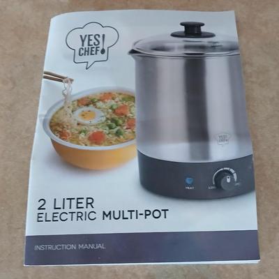 Brand new Yes Chef! 2 liter electric Multi-pot