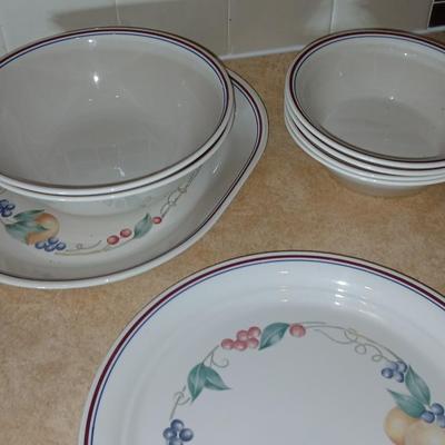 Corelle dinnerware set