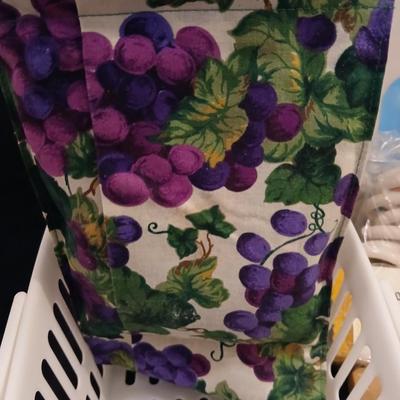 TONE Bar bath soap, Hot pockets heat wrap, Shower curtain, and soap dishes