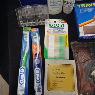 Epson salt, new toothbrushes, hair dye, thermometer, heat wrap, and much more