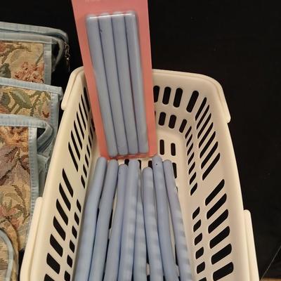 Electric hair Benders with extras hair wrap towels and makeup bags