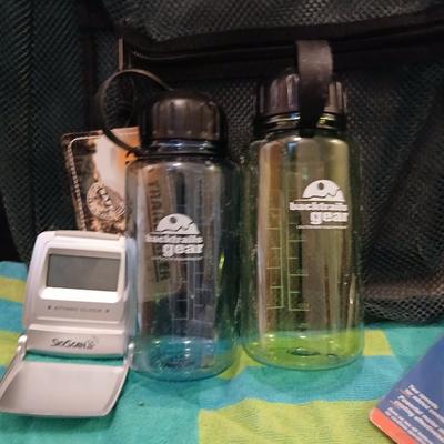 Let's go to the beach! Beach towels, Holmes pocket cooler, brand new net backpack and more