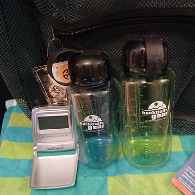 Let's go to the beach! Beach towels, Holmes pocket cooler, brand new net backpack and more