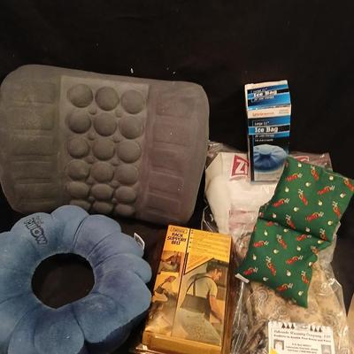 Ouch! my back hurts. back braces, support pillows, heat wraps and other back pain remedies
