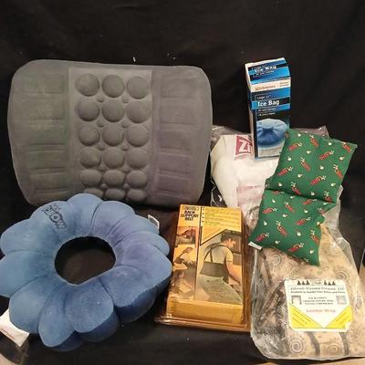 Ouch! my back hurts. back braces, support pillows, heat wraps and other back pain remedies