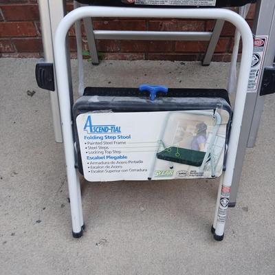 Get your steps in! folding Step ladder and a new portable folding step stool