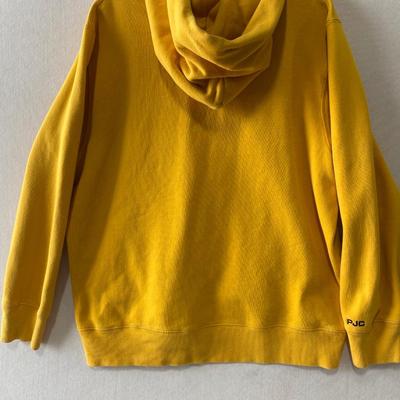 Sale Photo Thumbnail #773: Ralph Lauren gold hooded zip front sweatshirt