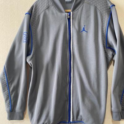 Nike Jordan 23 gray zip front jacket