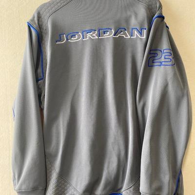 Nike Jordan 23 gray zip front jacket